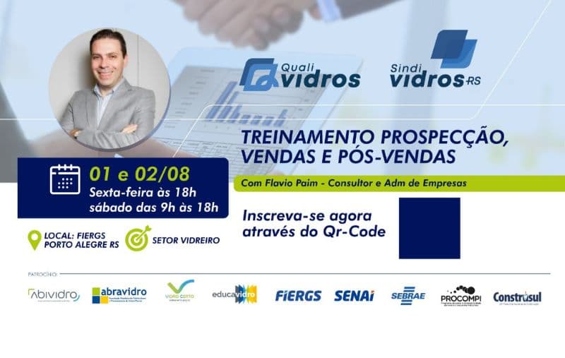 Sindividros-RS oferece treinamento comercial gratuito