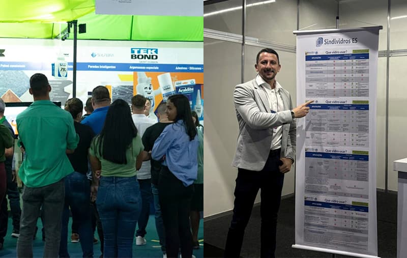 Sindividros-ES participa da feira ES Construção Brasil 2025