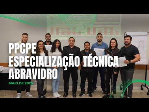 Thumbnail do vídeo: PPCPE da Especialização Técnica Abravidro | Turma de maio de 2025