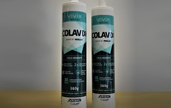 Vivix lança cola para vidros e espelhos