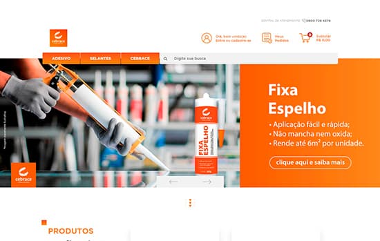 Cebrace lança loja online com produtos para a instalação de espelhos