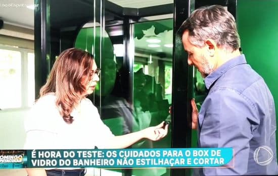 Abravidro participa de reportagem da Record sobre boxes de banheiro