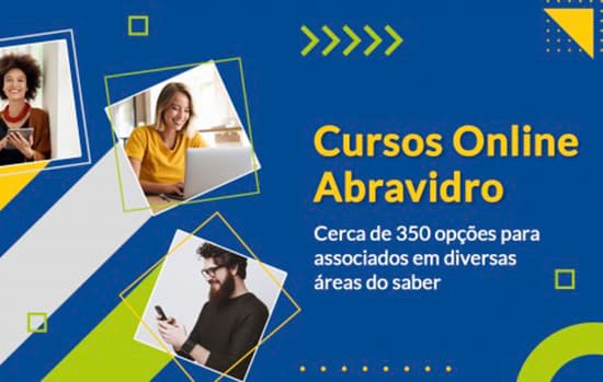 Abravidro oferece mais de 350 cursos gratuitos aos associados