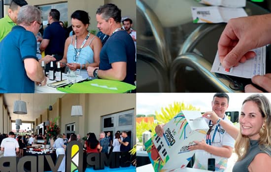 Apoiadoras do 16º Simpovidro mostram produtos na Feira de Oportunidades