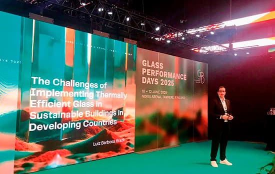 GPD 2025 discute impactos do vidro no mundo