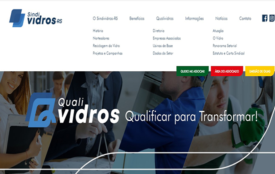 Sindividros-RS abre inscrições para oficina do programa Qualividros